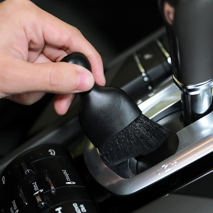 Car Interior Detailing Brush, Soft Bristle Cleaning Brush Car Detailing Brush - Image 2