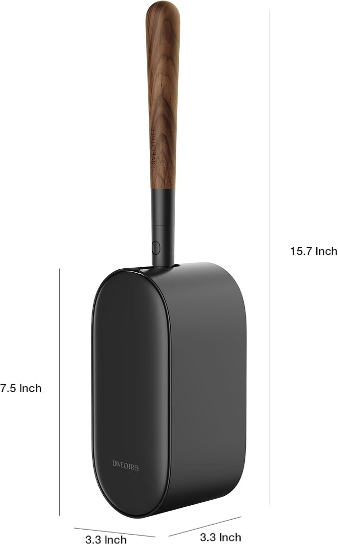 Toilet Cleaner Brush, Diveotree Toilet Brush and Holder - Image 3