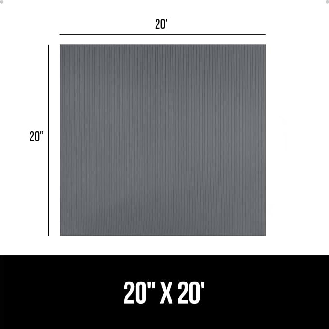 GORILLA GRIP DuraGuard Shelf Liner, 20x20 Non-Adhesive Cabinet Liners - Image 8
