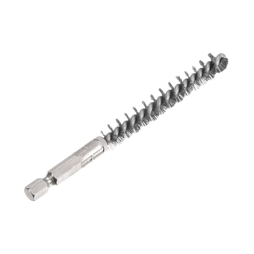 HARFINGTON Stainless Steel Bore Brush 10mm Dia Cleaning Wire Brush - Image 3