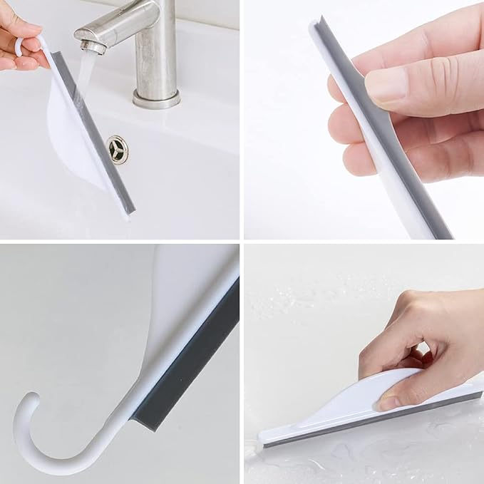 Tiny Bathroom Shower Mirror Squeegee - Image 6
