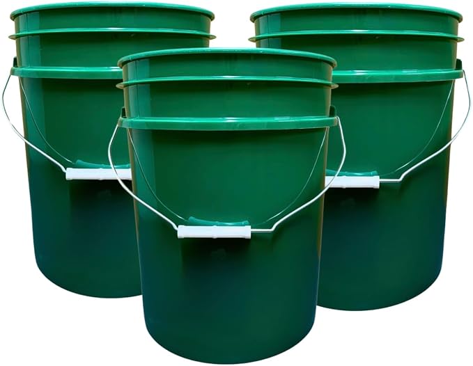 House Naturals 5 Gallon Premium HPDE Plastic Bucket by House+Naturals