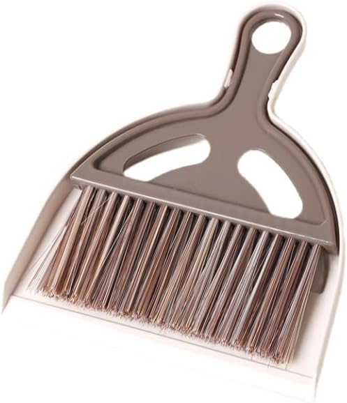 Mini Small Broom and Dustpan Set Small Dusting Brush - Image 2