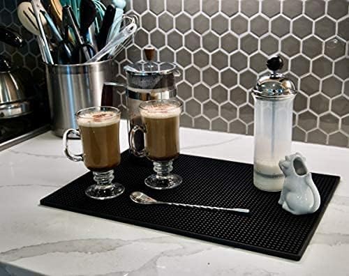 Highball & Chaser Bar Mat 18 x 12, Thick Durable and Stylish Bar Mat - Image 5