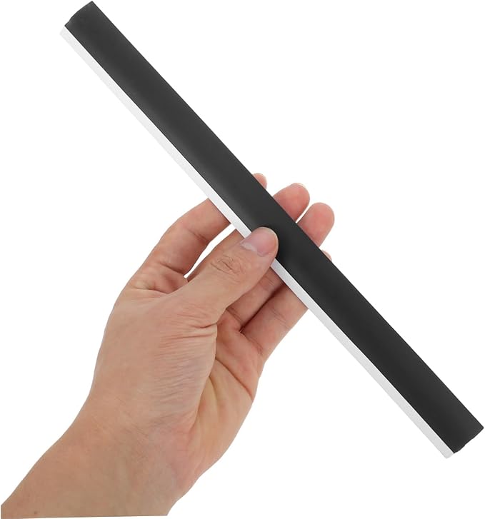 VICASKY 4pcs Rubber Dustpan Edge Strip Refills Soft Lip Replacement - Image 4