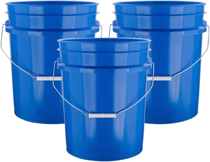 House Naturals 5 Gallon Premium HPDE Plastic Bucket by House+Naturals