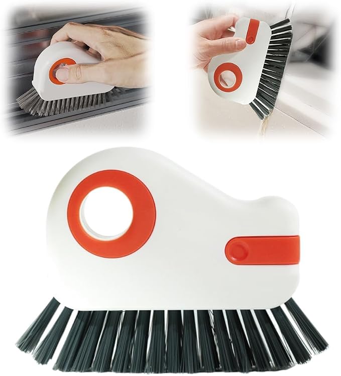 2 in 1 Groove Cleaning Brush, Upgrade Window Track Cleaning Tools, Window Sill by Unknown