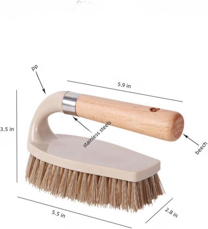 Stiff Bristle Brush, Powerful Cleaning Brush - Image 2