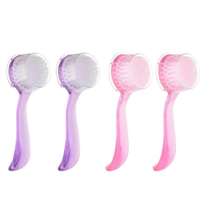 CM Pack of 4 Nail Brushes Manicure Fingernail Scrubbing Cleaning Brushes by CheetahTALK