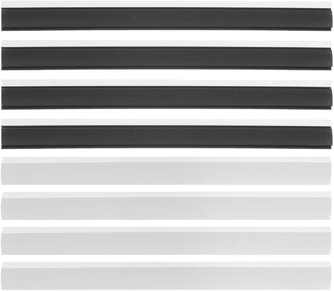 Baluue 8pcs Rubber Dustpan Edge Strips by Baluue