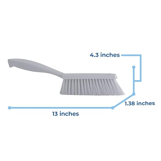 Vikan 45895 Bench Cleaning Brush, Polypropylene/Polyester Medium Bristle - Image 2