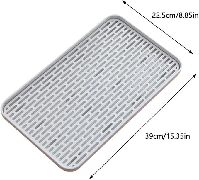 Double Layer Bottle Drying Rack and Drain Tray - Image 3