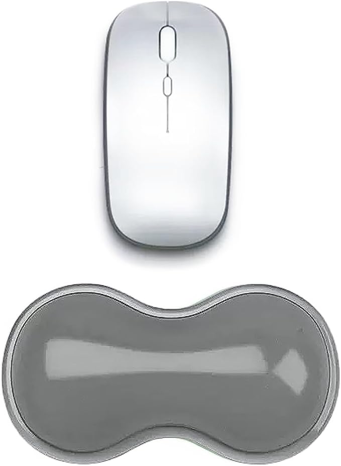 Mouse Wrist Rest Pad, 5.71" Ergonomic Cool Silicone Gel Wrist Support Pad by Unknown