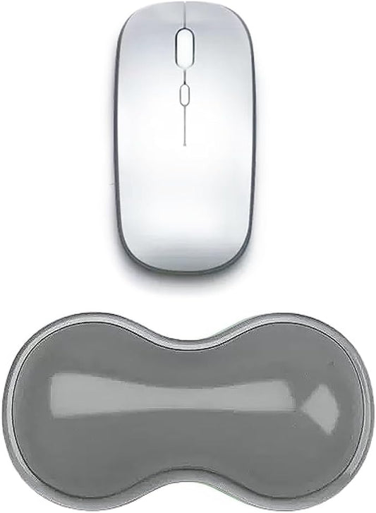 Mouse Wrist Rest Pad, 5.71" Ergonomic Cool Silicone Gel Wrist Support Pad by Unknown