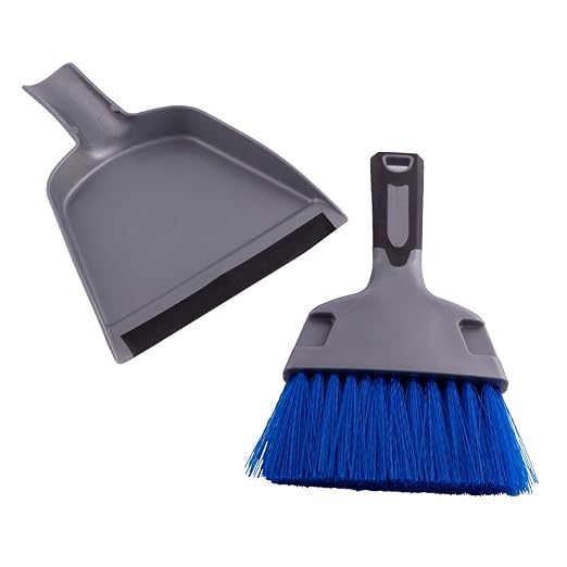 Helpmate Mini Dustpan and Brush HM93500 Small Dust Pan and Hand Broom Mini by Unknown