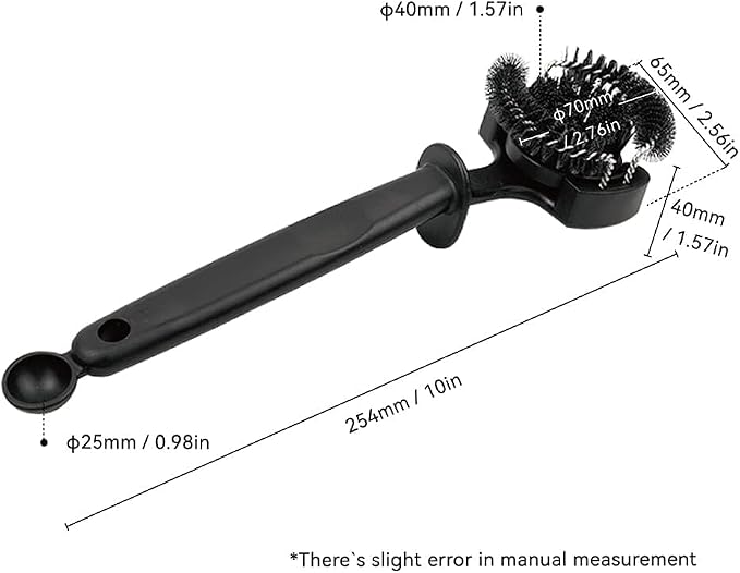 watchget Espresso Coffee Machine Cleaning Brush Espresso Group Head Cleaning - Image 2