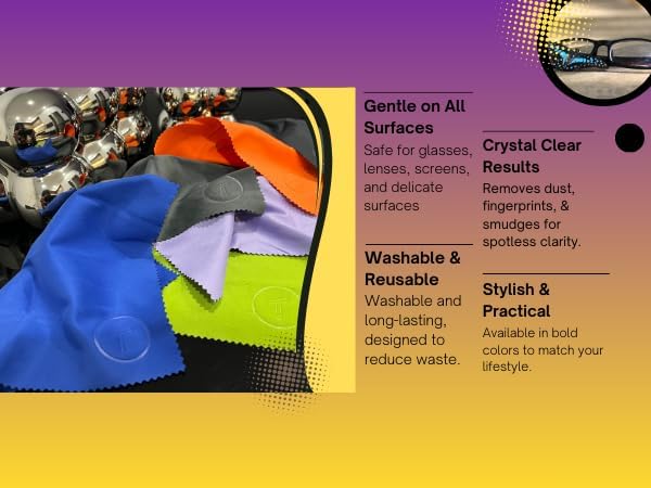 Extra Large Microfiber Screen Cleaning Cloths | 3 Packs | 12"x12", 230 GSM | - Image 8