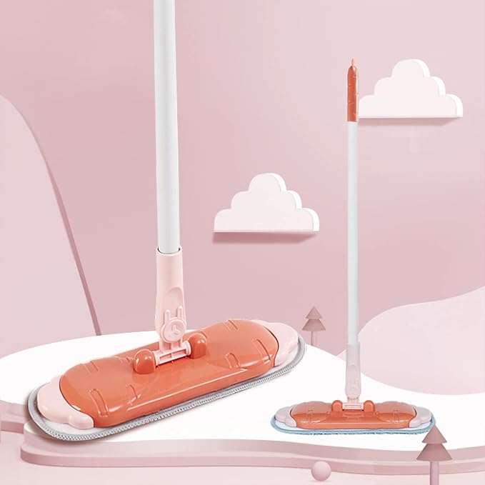 Kids Cleaning Toy Set, Mini Child Broom, Mop and Dustpan, Little Housekeeping - Image 4