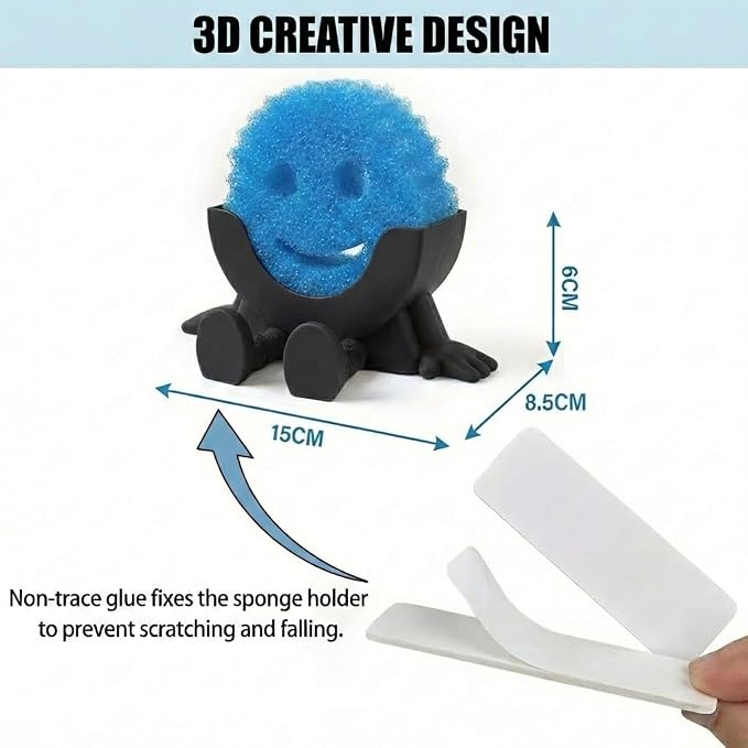 Creative Hanging Sponge Holder - Image 3