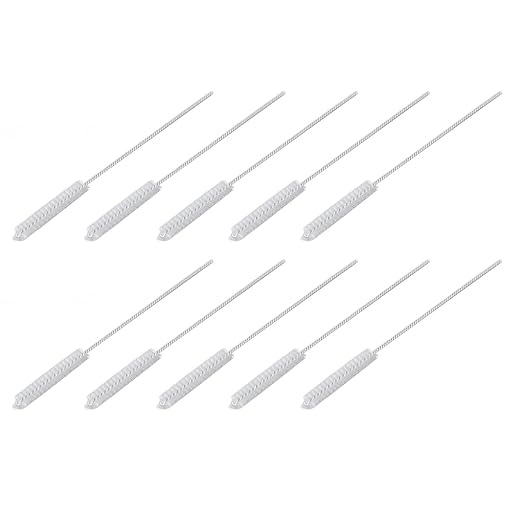 10 Pcs Hearing Aid Vent Tube Cleaning Brush, Professional Nylon Hair Hearing - Image 8