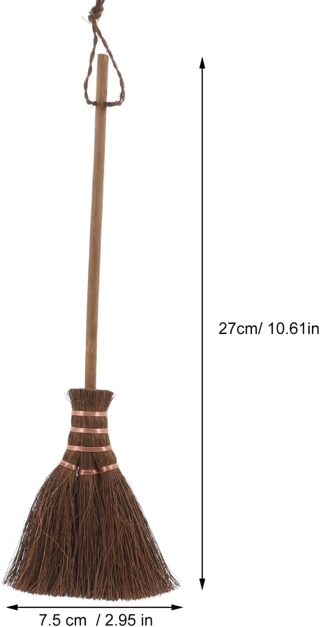 ABOOFAN Mini Tea Tray Brush 11 Inch Soft Bristle Hand Broom - Image 3