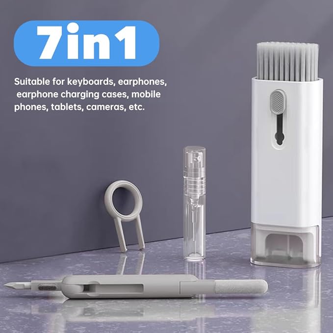 7 in 1 Electronic Cleaner Kit, Keyboard Cleaner Laptop Monitor Computer - Image 3