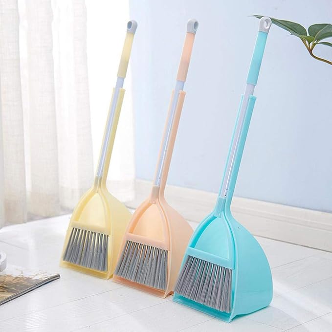 Mini Broom with Dustpan for Kids, Little Housekeeping Helper Set - Image 7