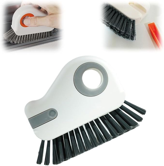 2 in 1 Groove Cleaning Brush Window Track Cleaning Tools, 2025 New Hard Bristle by PETUPS