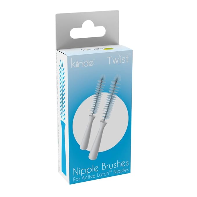 Kiinde Twist Pouch 2-Piece Baby Bottle Nipple Brush Set - Image 6