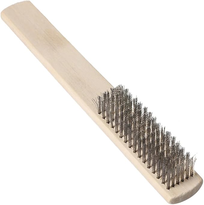 2 Pcs Commercial Scrub Brush Steel Wire - Image 2