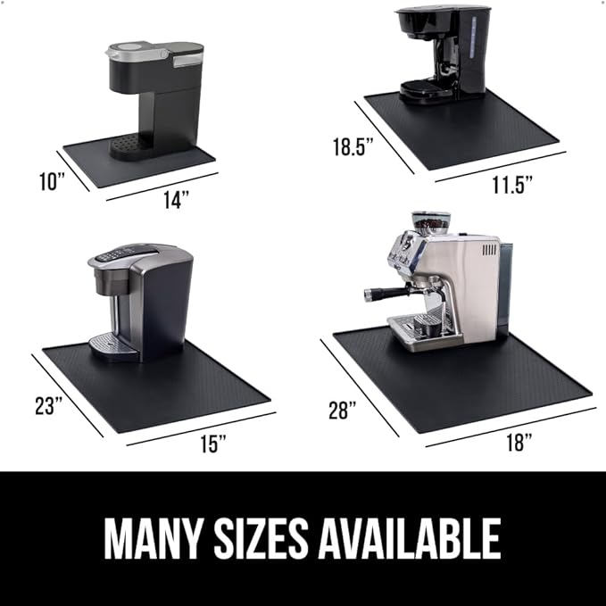 GORILLA GRIP Silicone Coffee Mat, Espresso Machine Bar Accessories, Keep - Image 5