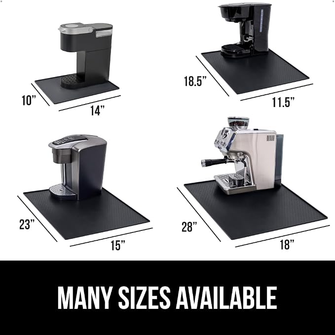 GORILLA GRIP Silicone Coffee Mat, Espresso Machine Bar Accessories, Keep - Image 5