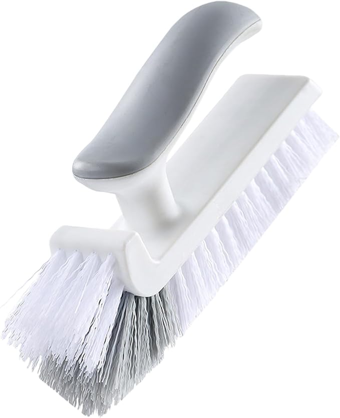 Heavy Duty Corner Cleaning Tool Flexible Bristles Storage Hole Comfort Grips by Unknown