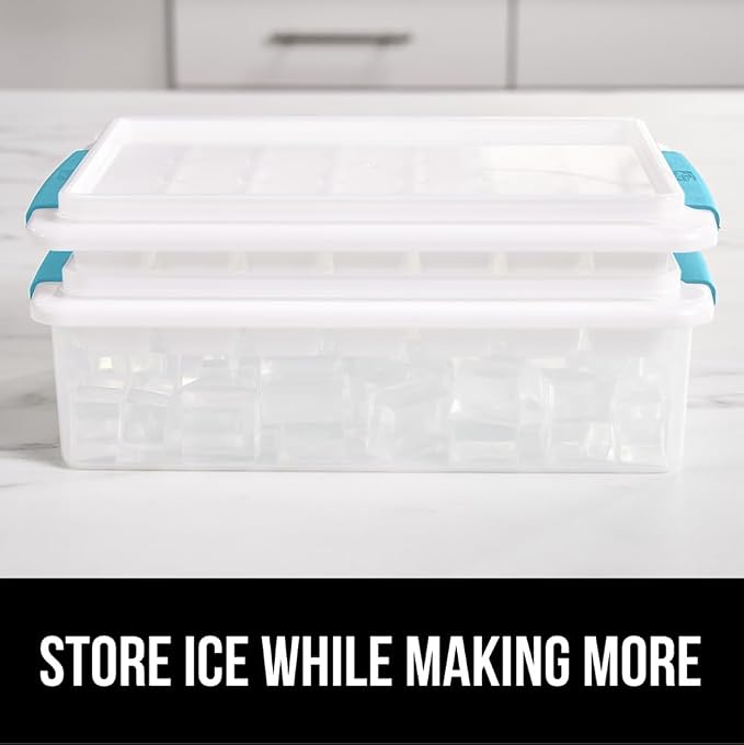 GORILLA GRIP Stackable Ice Cube Tray and Bin Set - Image 6