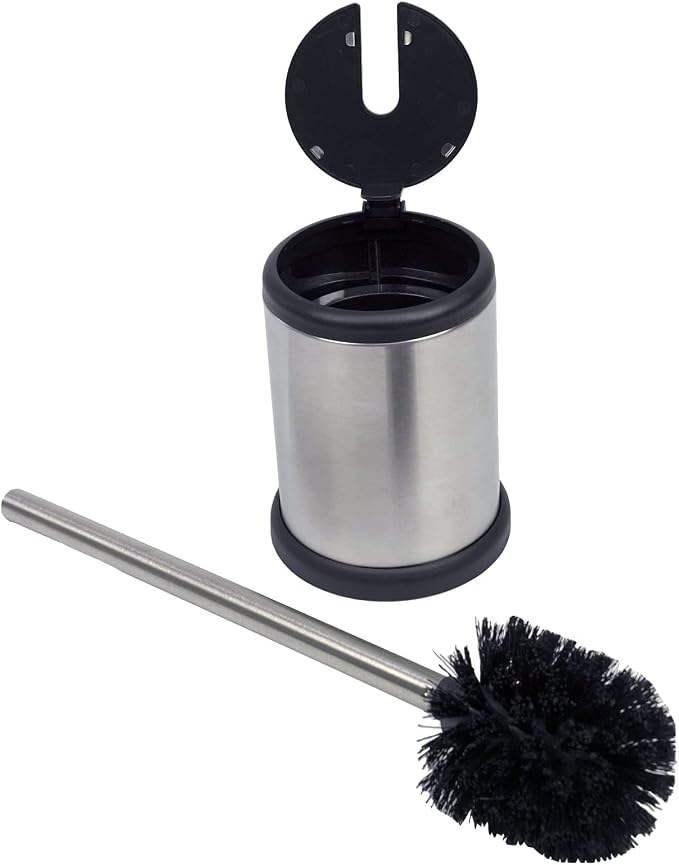 Casaphoria Stainless Steel Toilet Bowl Brush and Holder set - Image 2