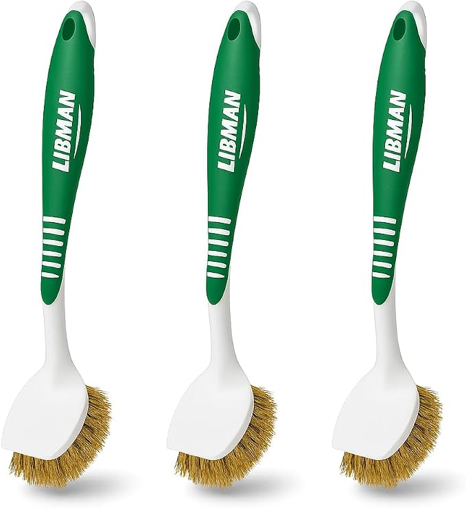 Libman Brass Brush Pot Scrubber by Tribello