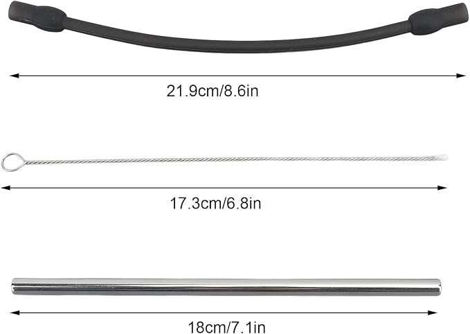 Coffee Machine Replacement Tubes: Includes Silicone Milk Tube, Stainless Steel - Image 4