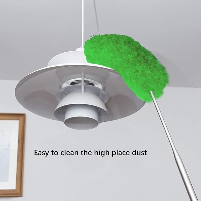 DELUX Microfiber Feather Duster Extendable Duster - Image 4