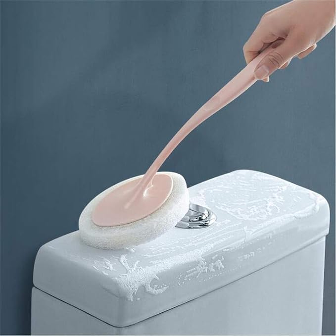 Bathtub Cleaning Brush Handheld Toilet Sponge Brushes Floor Ceramic Tile - Image 6