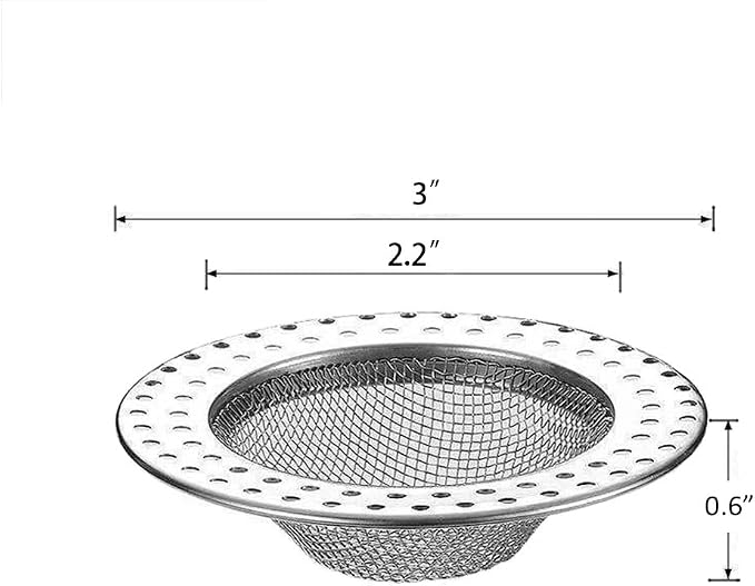 Shower Drain Hair Catcher, Shower Drain Cover - Image 2