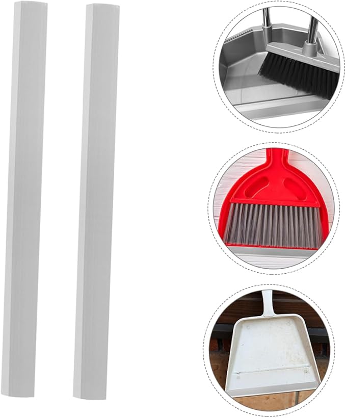 Ciieeo 2Pcs Rubber Dustpan Edge Strips Replacement - Image 9