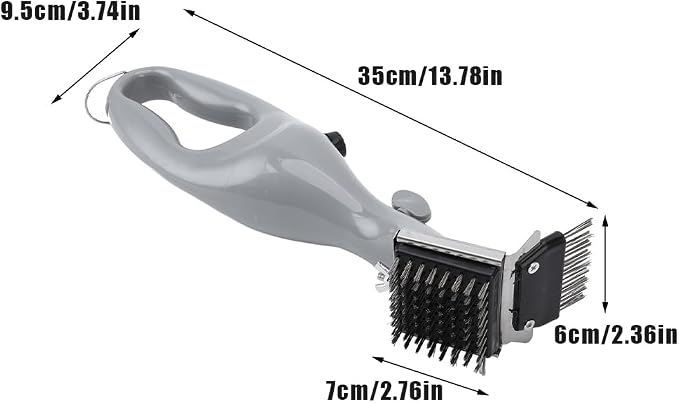 Barbecue Grill Steam Brush, Heavy Duty BBQ Cleaner - Image 6
