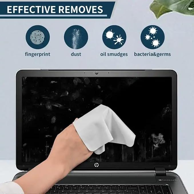 Premium Microfiber Cleaning Cloth in Individual PVC Pouches - Image 6