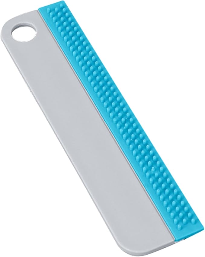 Topyond Silicone Squeegee, Small Portable Bathroom Accessories Water Blade by Topyond