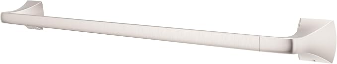 Pfister Bruxie Bath Towel Bar for Bathroom, Wall-Mounted, Spot Defense Brushed by Pfister