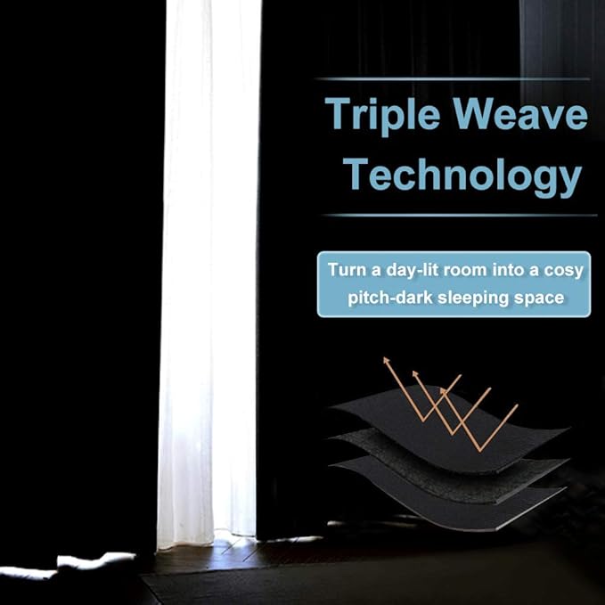 RYB HOME RV Camper Door Window Curtains -Blackout Privacy Curtains & Drapes - Image 7
