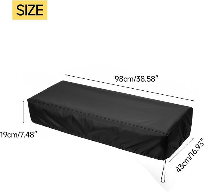 Soundspire 61 Keys Piano Keyboard Dust Cover, Waterproof Thickening Digital - Image 2