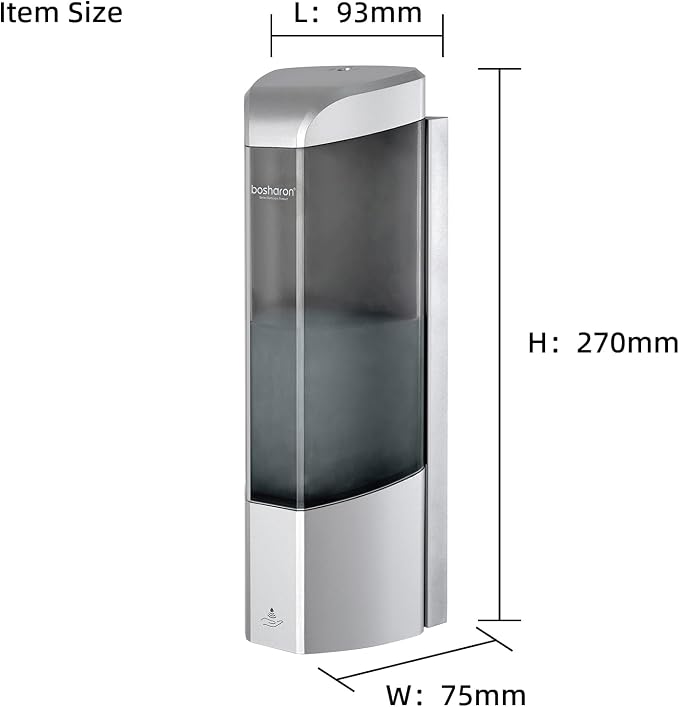 Automatic Soap Dispenser, Wall Mounted Liquid Soap Dispenser 24.6oz/700ml - Image 8