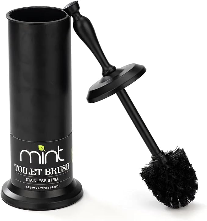 J&V TEXTILES Toilet Brush, Toilet Bowl Brush - Image 4