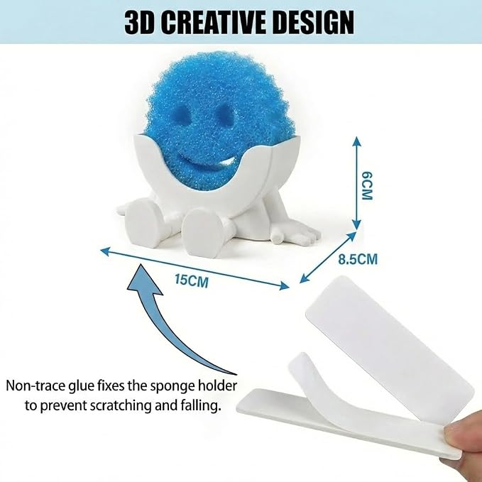 Creative Hanging Sponge Holder - Image 4